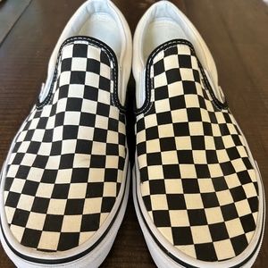 VANS CLASSIC SLIP-ON CHECKERBOARD SHOE Size 11